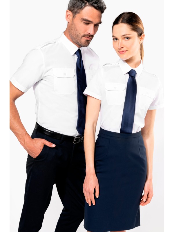 Camisa piloto de manga curta - K503