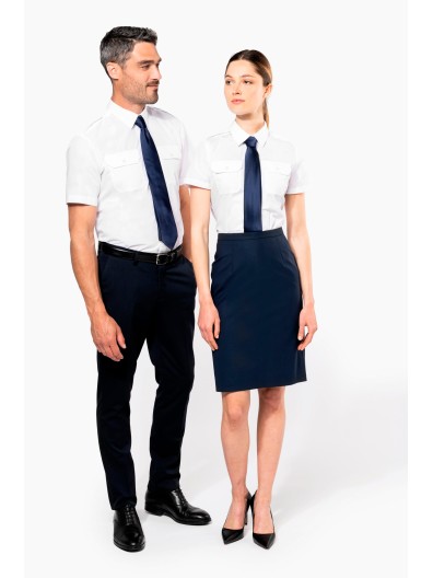 Camisa piloto de manga curta - K503