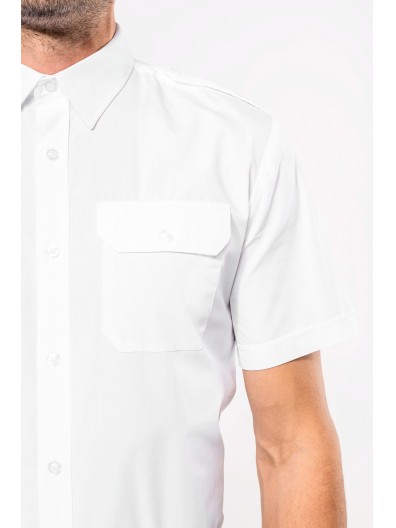 Camisa piloto de manga curta - K503