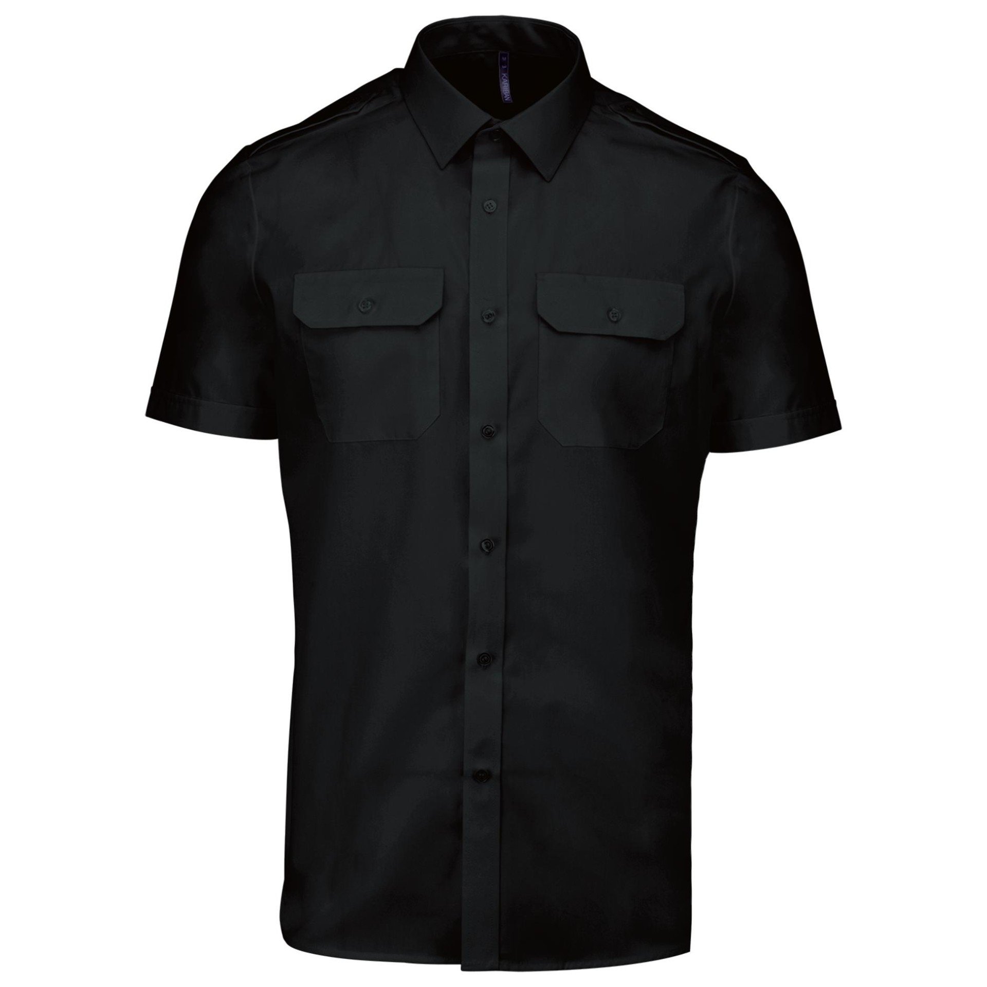 Camisa piloto de manga curta - K503