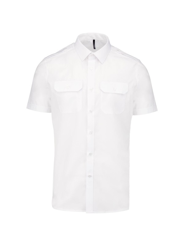 Camisa piloto de manga curta - K503