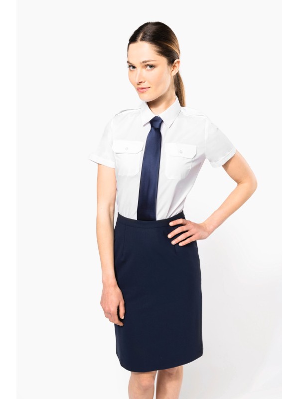 Camisa piloto de manga curta - K504