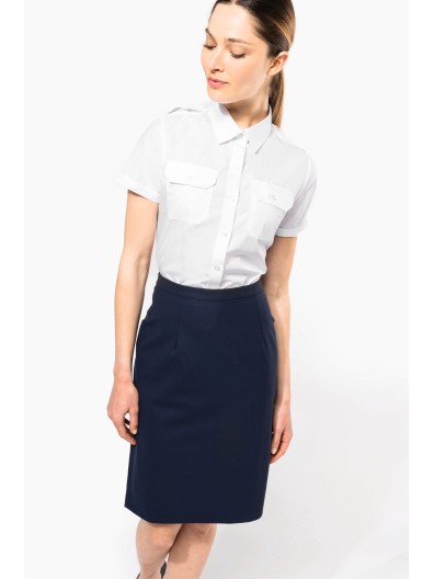 Camisa piloto de manga curta - K504