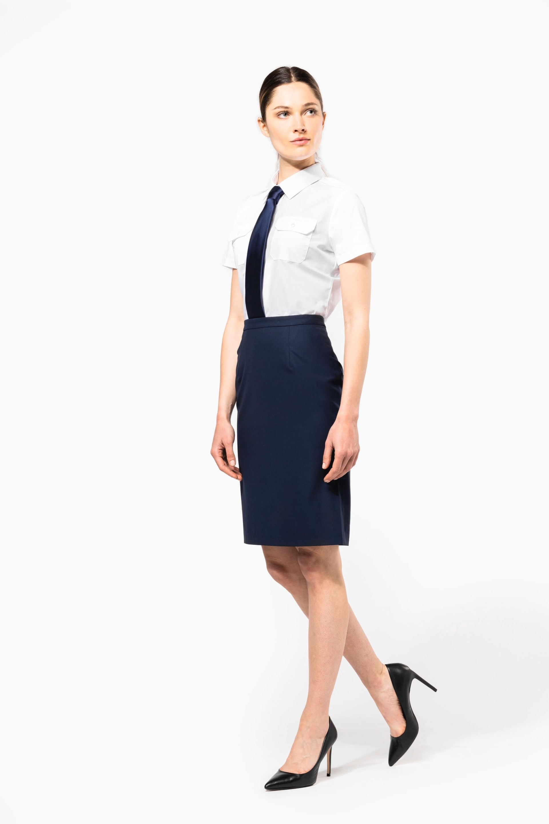 Camisa piloto de manga curta - K504