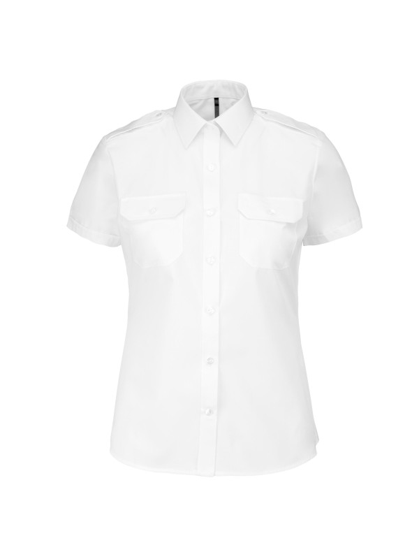 Camisa piloto de manga curta - K504