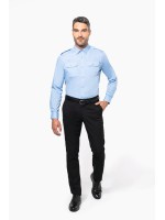Camisa piloto de manga comprida - K505