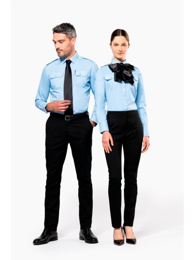 Camisa piloto de manga comprida - K505