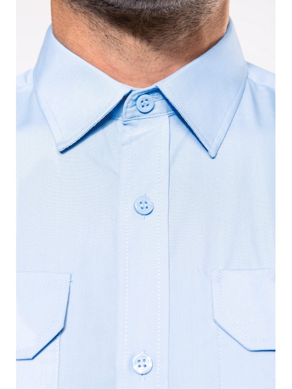 Camisa piloto de manga comprida - K505