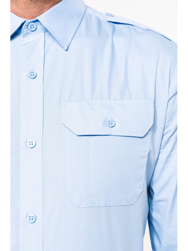 Camisa piloto de manga comprida - K505