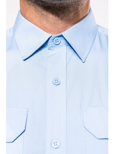 Camisa piloto de manga comprida - K505