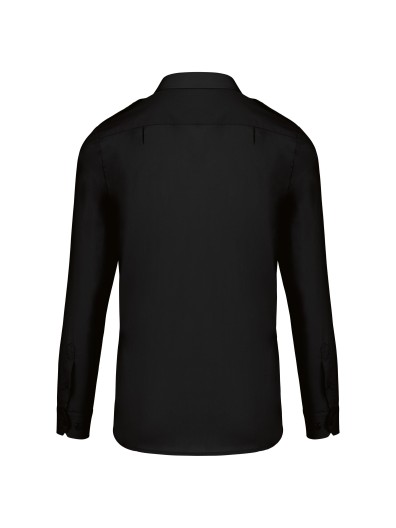 Camisa piloto de manga comprida - K505