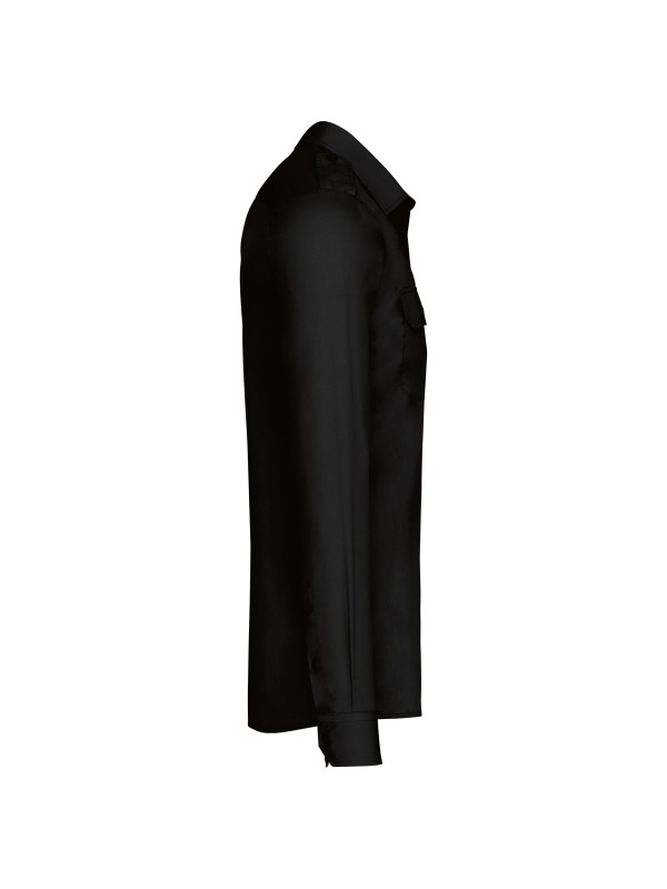 Camisa piloto de manga comprida - K505