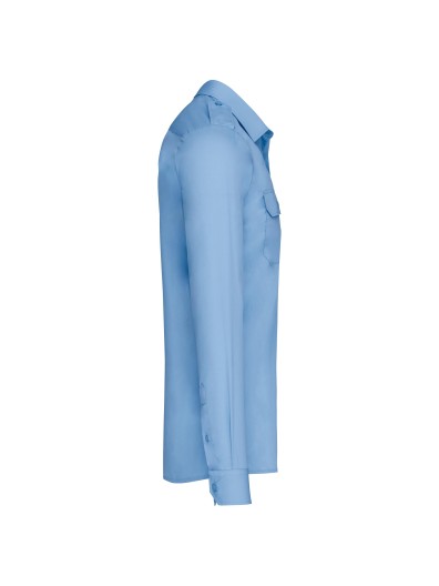 Camisa piloto de manga comprida - K505