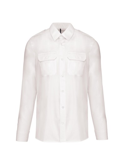 Camisa piloto de manga comprida - K505