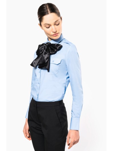 Camisa piloto de manga comprida - K506