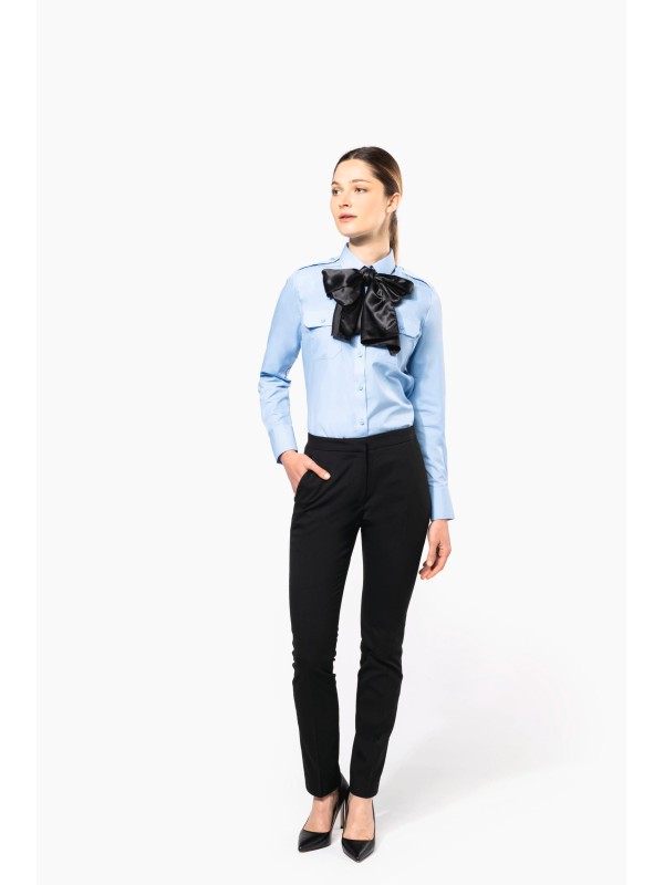 Camisa piloto de manga comprida - K506