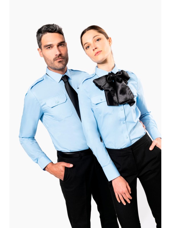 Camisa piloto de manga comprida - K506