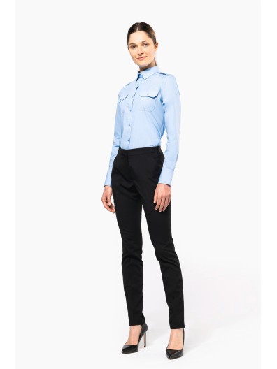 Camisa piloto de manga comprida - K506