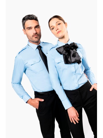 Camisa piloto de manga comprida - K506