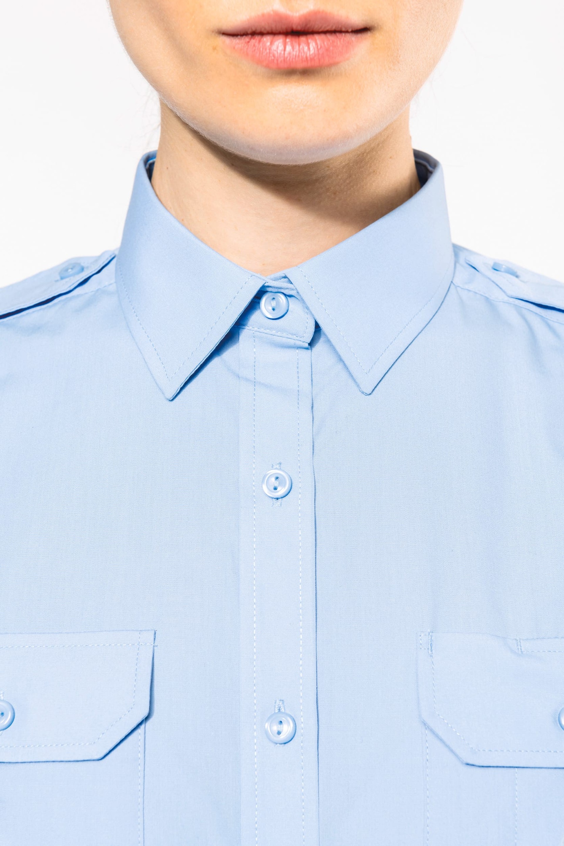 Camisa piloto de manga comprida - K506