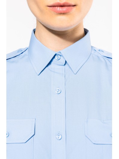 Camisa piloto de manga comprida - K506