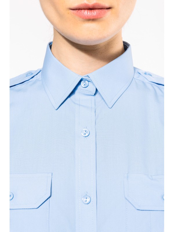 Camisa piloto de manga comprida - K506