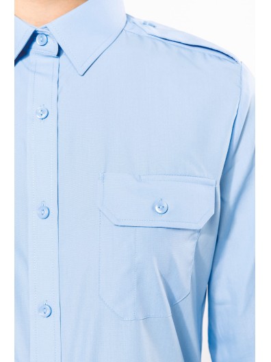 Camisa piloto de manga comprida - K506