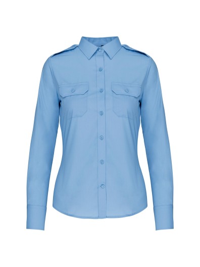 Camisa piloto de manga comprida - K506