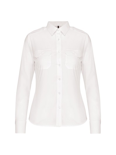 Camisa piloto de manga comprida - K506