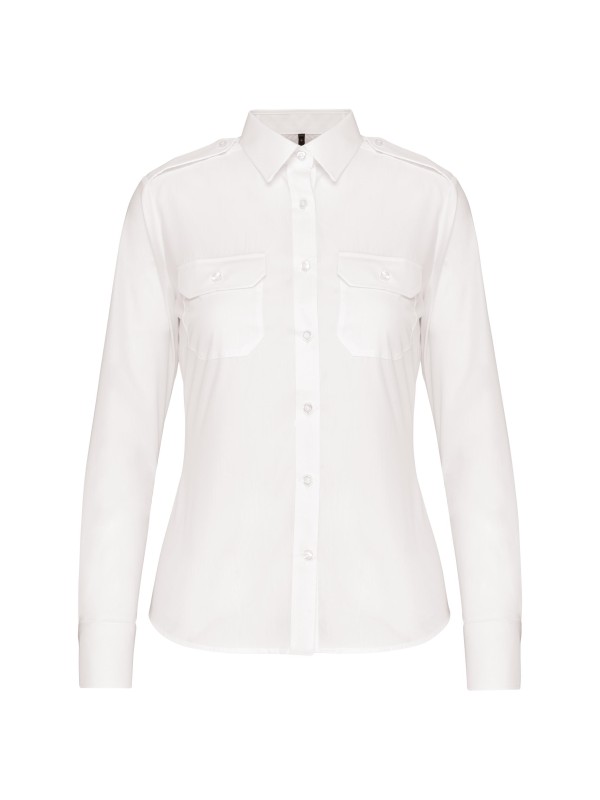 Camisa piloto de manga comprida - K506