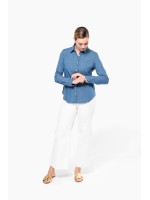 Camisa em denim - K509
