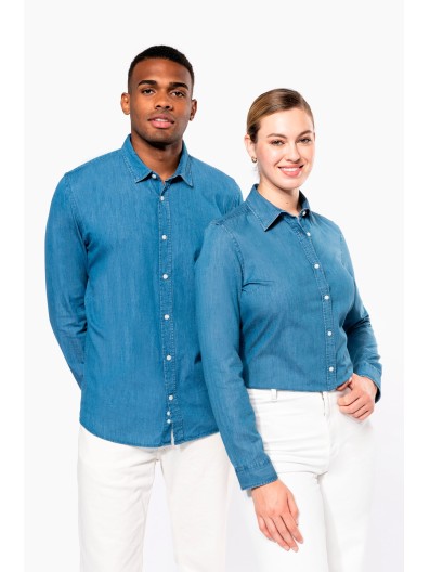 Camisa em denim - K509