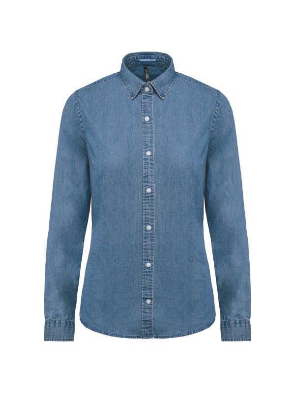 Camisa em denim - K509