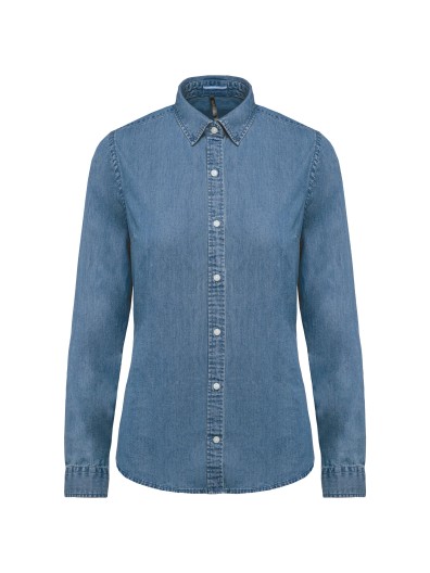 Camisa em denim - K509