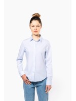 Camisa em popeline de manga comprida - K510C