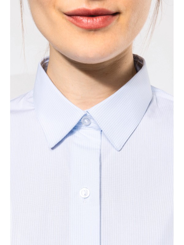 Camisa em popeline de manga comprida - K510C