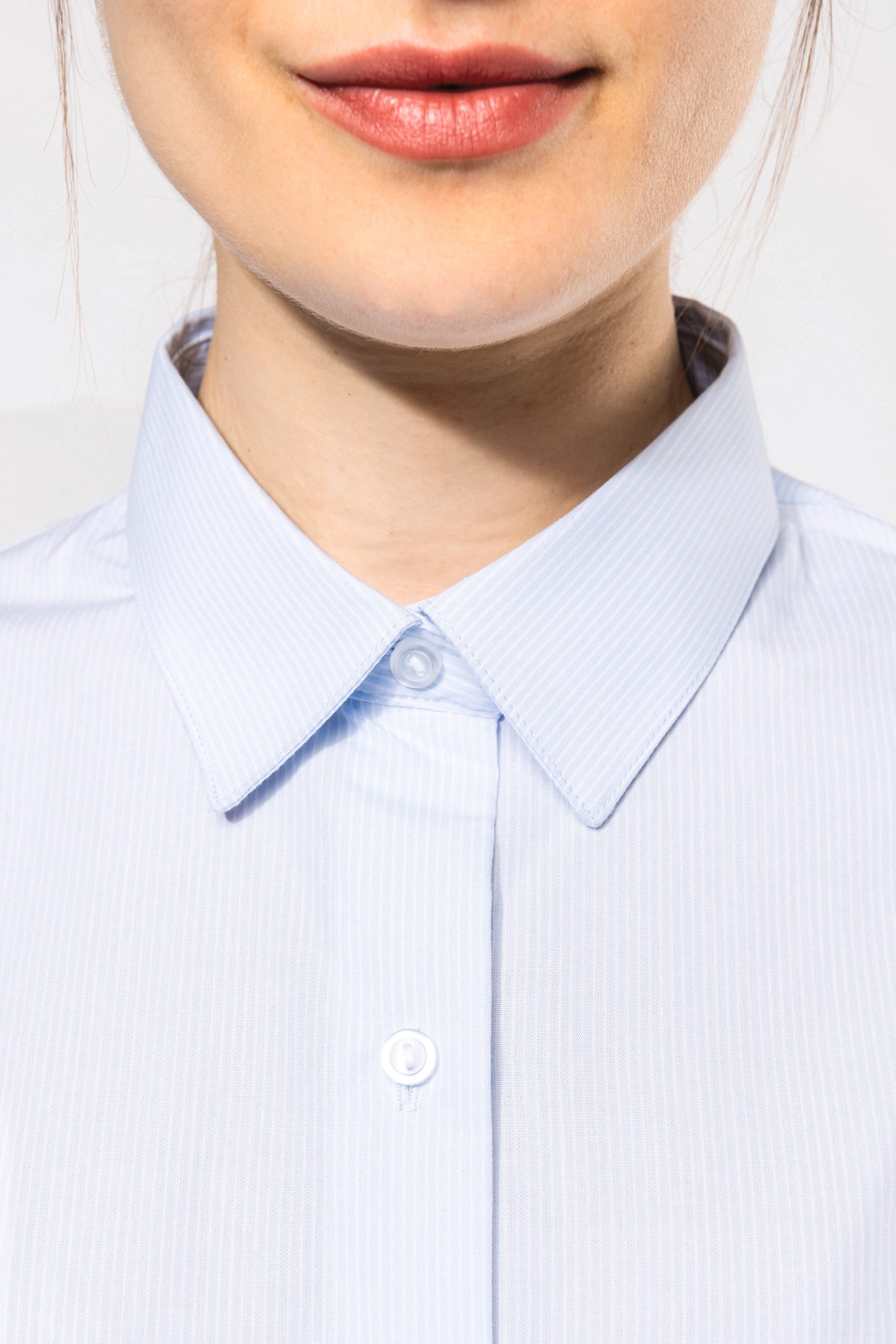 Camisa em popeline de manga comprida - K510C