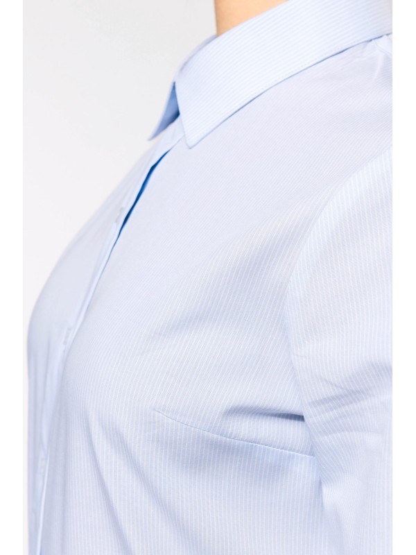 Camisa em popeline de manga comprida - K510C