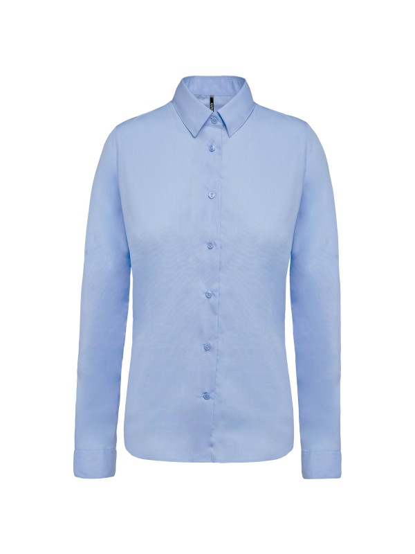 Camisa em popeline de manga comprida - K510C