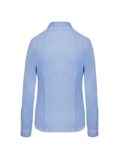 Camisa em popeline de manga comprida - K510C