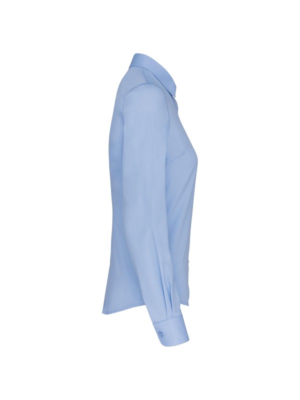 Camisa em popeline de manga comprida - K510C