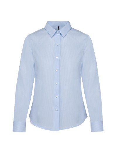 Camisa em popeline de manga comprida - K510C Camisa em popeline de manga comprida - K510C