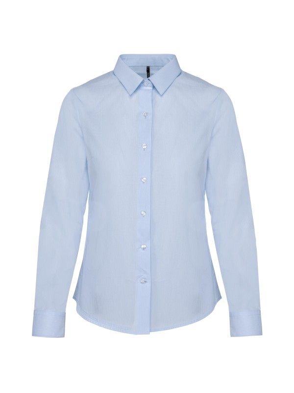 Camisa em popeline de manga comprida - K510C