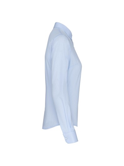 Camisa em popeline de manga comprida - K510C Camisa em popeline de manga comprida - K510C