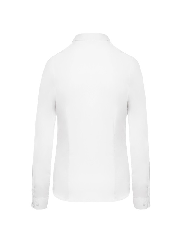 Camisa em popeline de manga comprida - K510