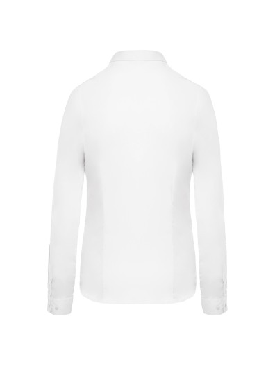 Camisa em popeline de manga comprida - K510