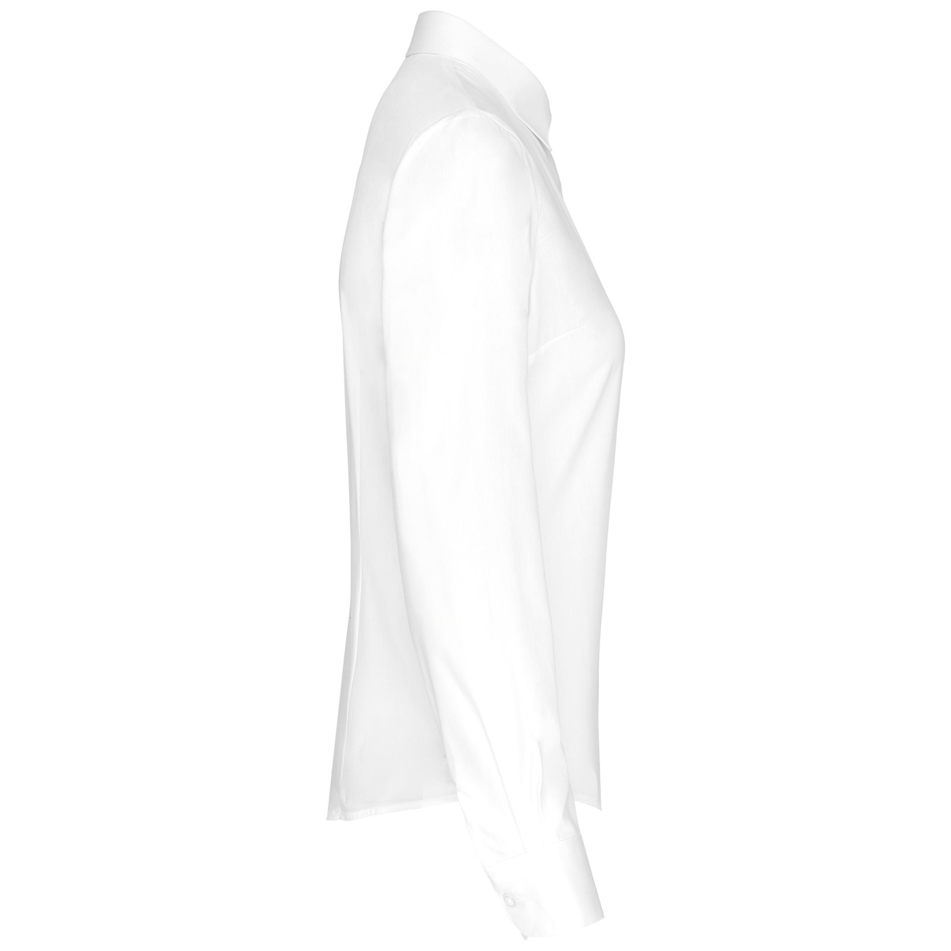Camisa em popeline de manga comprida - K510