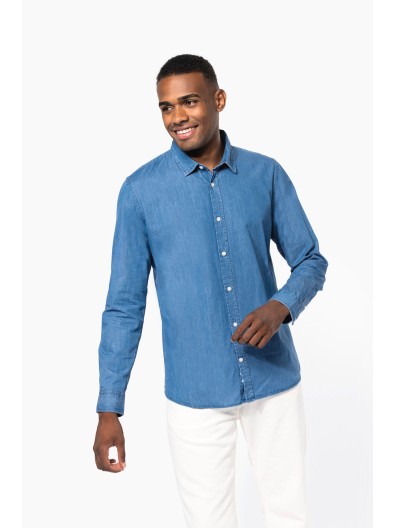 Camisa em denim - K512