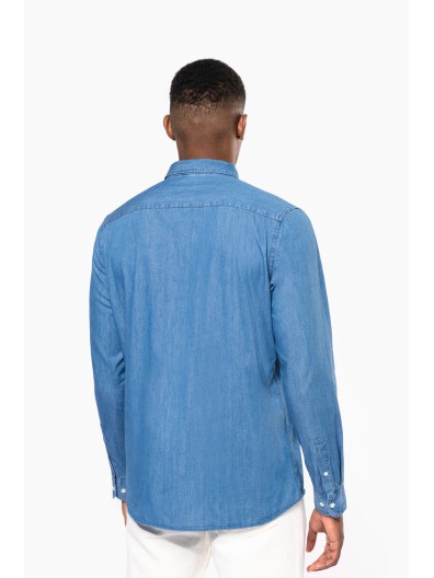 Camisa em denim - K512