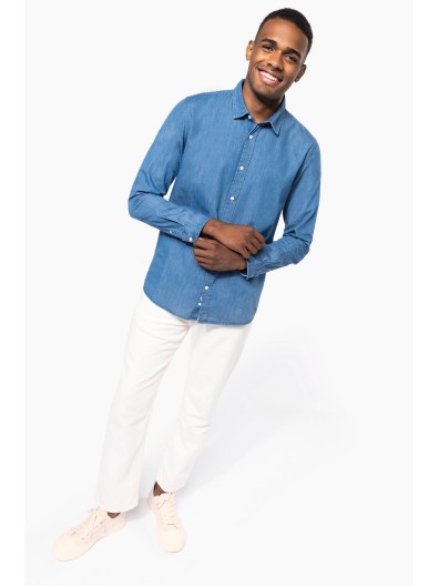Camisa em denim - K512